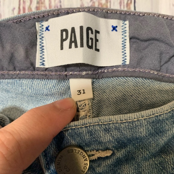 PAIGE Kylie crop jeans. Size 31. - Picture 4 of 8